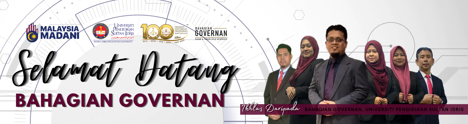 UPSI | Bahagian Governan